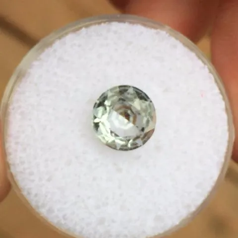 1.88 CT FLAWLESS WHITE MONTANA SAPPHIRE