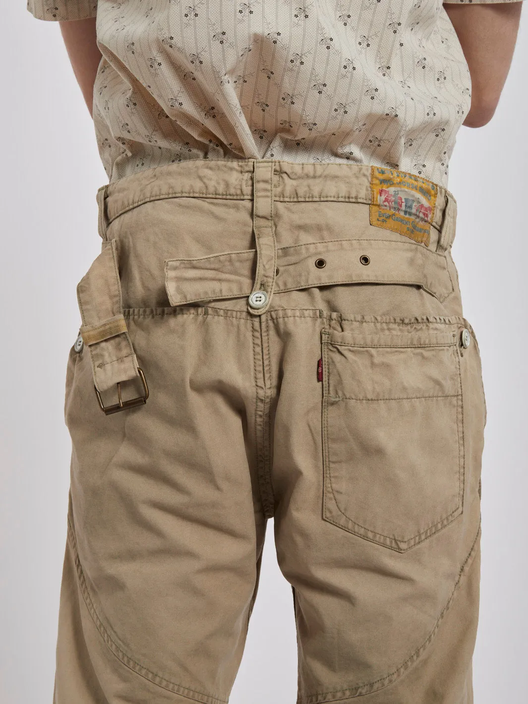 1990s Levi Strauss classic cargo pants in beige