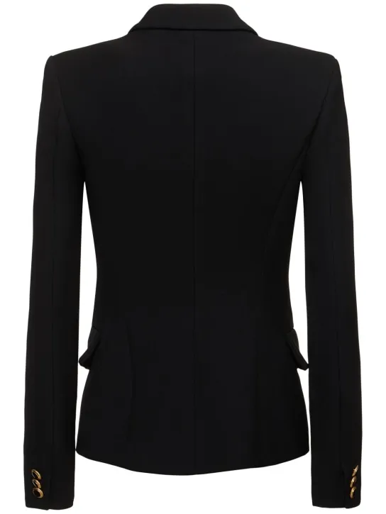 Alessandra Rich   Wool double breasted blazer 