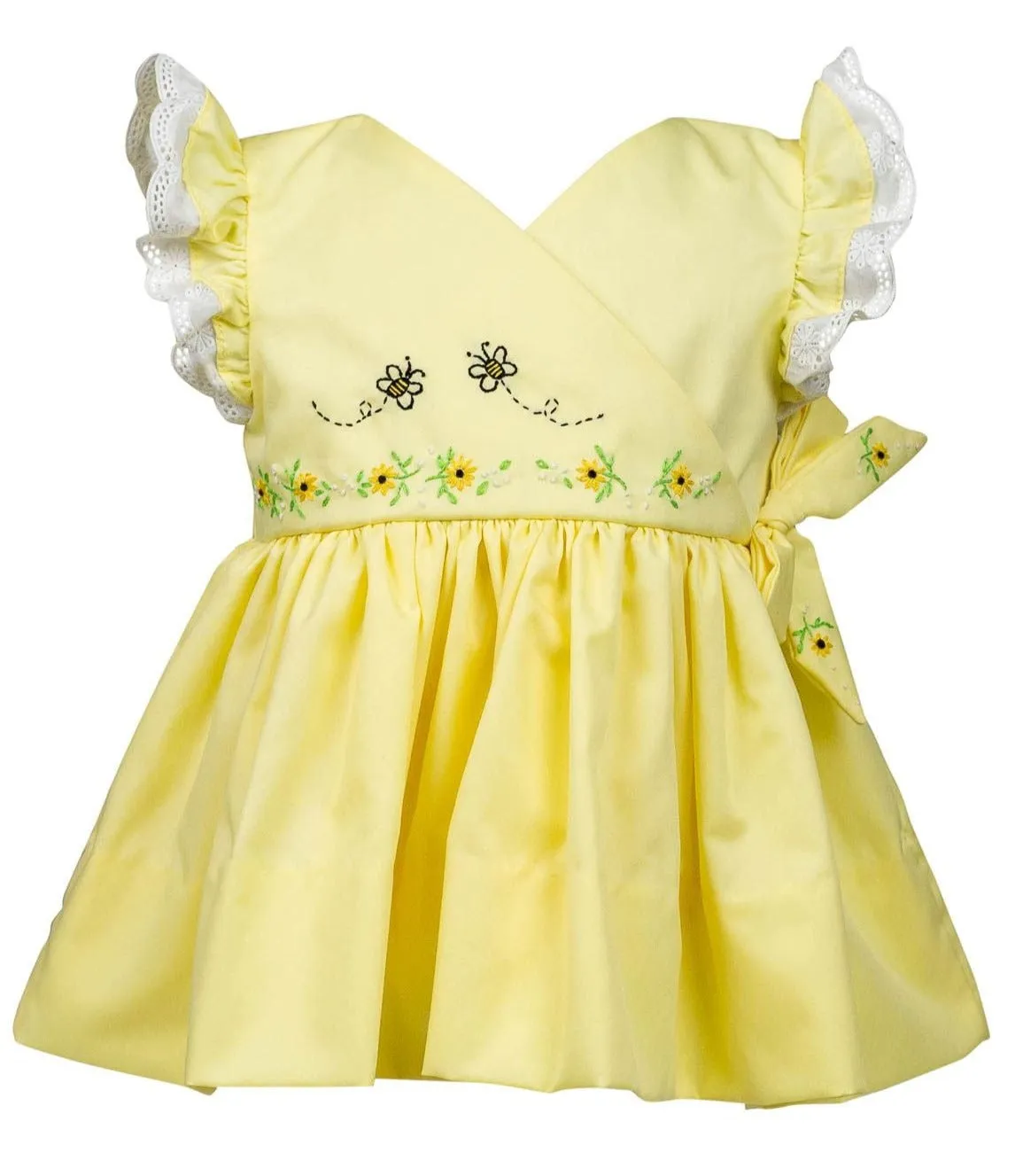 Alys Yellow Wrap Dress