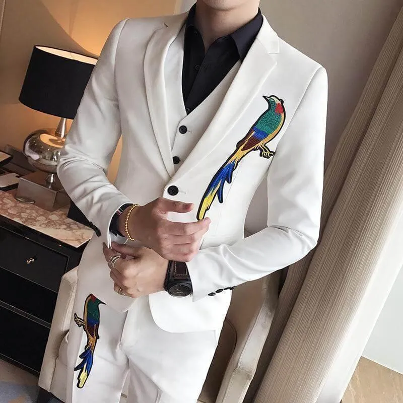 Amazon Parrot Three Piece Suit