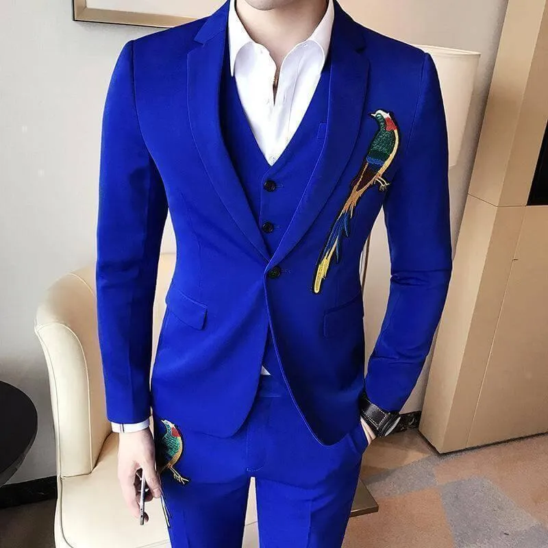 Amazon Parrot Three Piece Suit