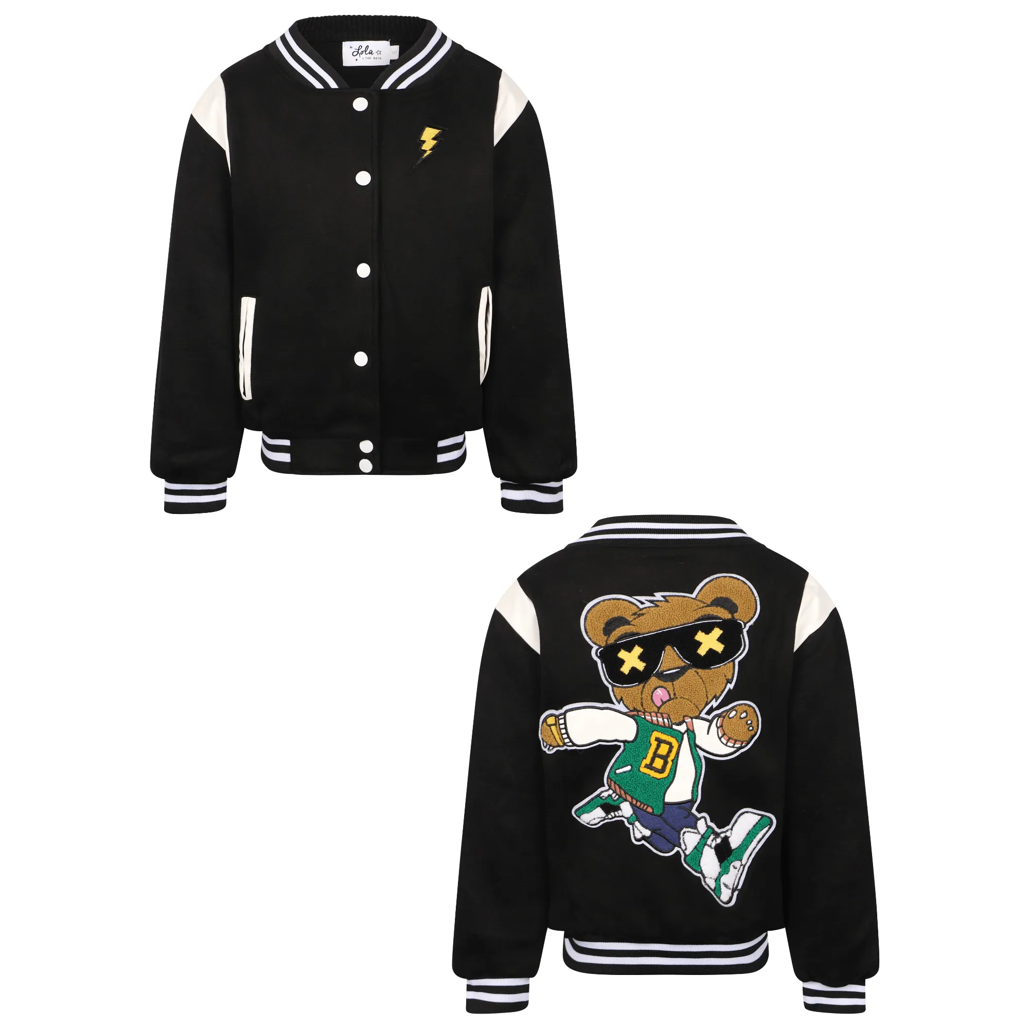 Bear Varsity Bomber Jacket