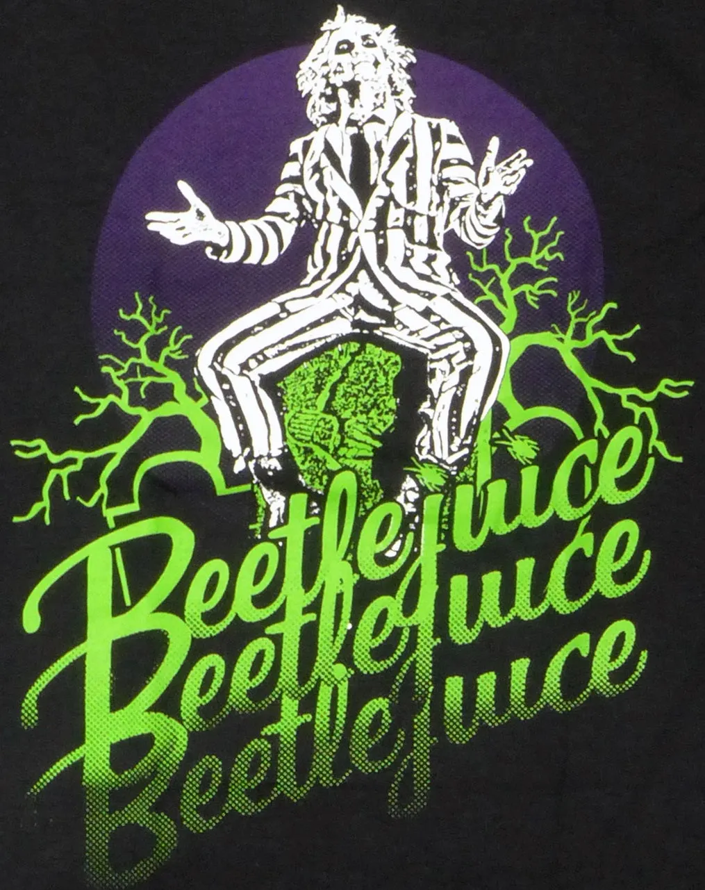 Beetlejuice Faded Black