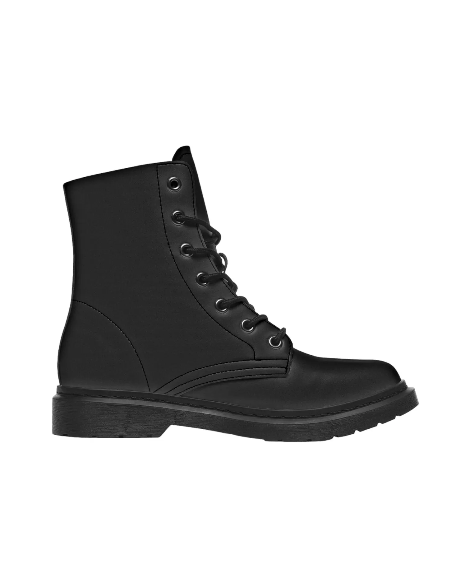 Black Combat Festival Boots