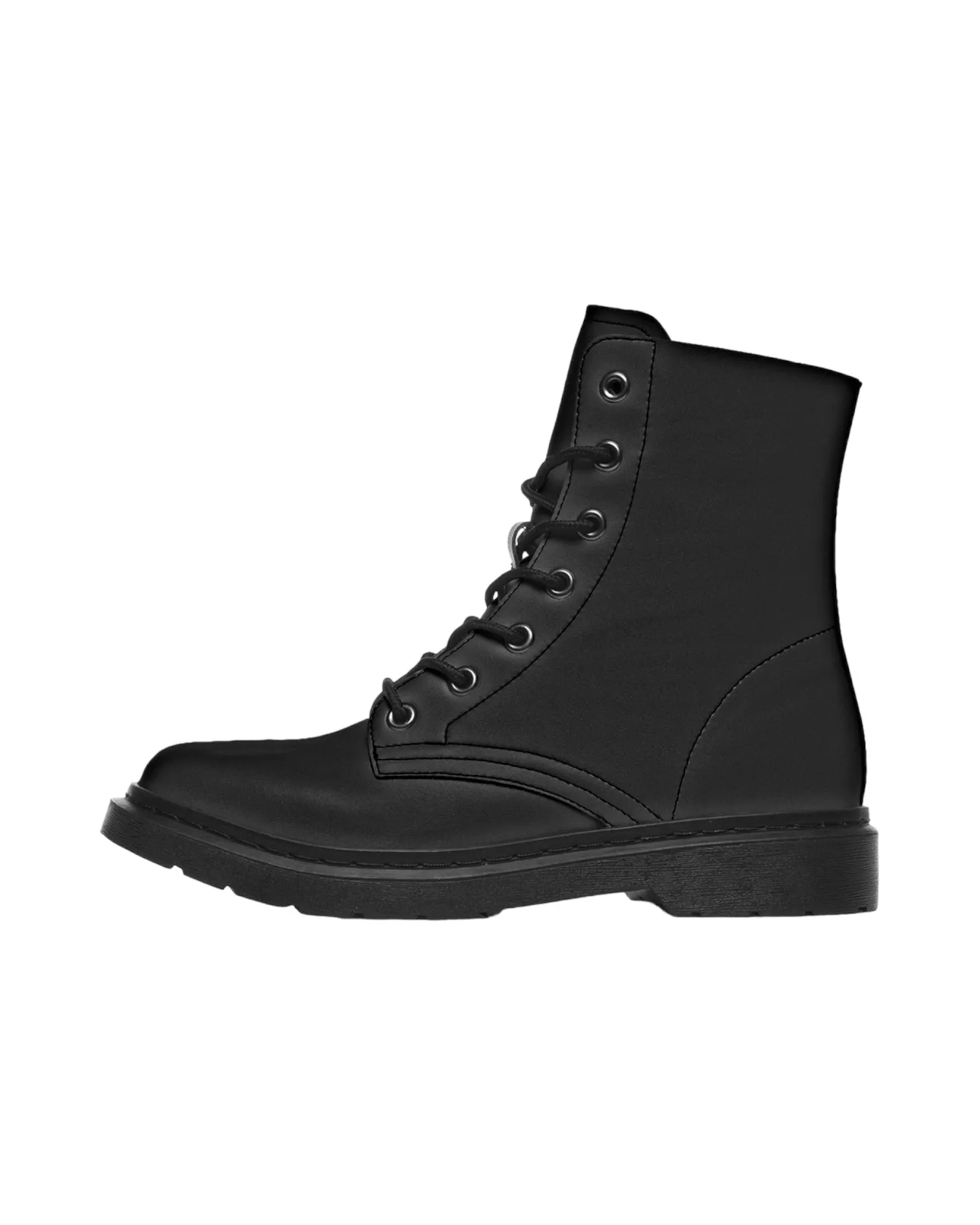 Black Combat Festival Boots