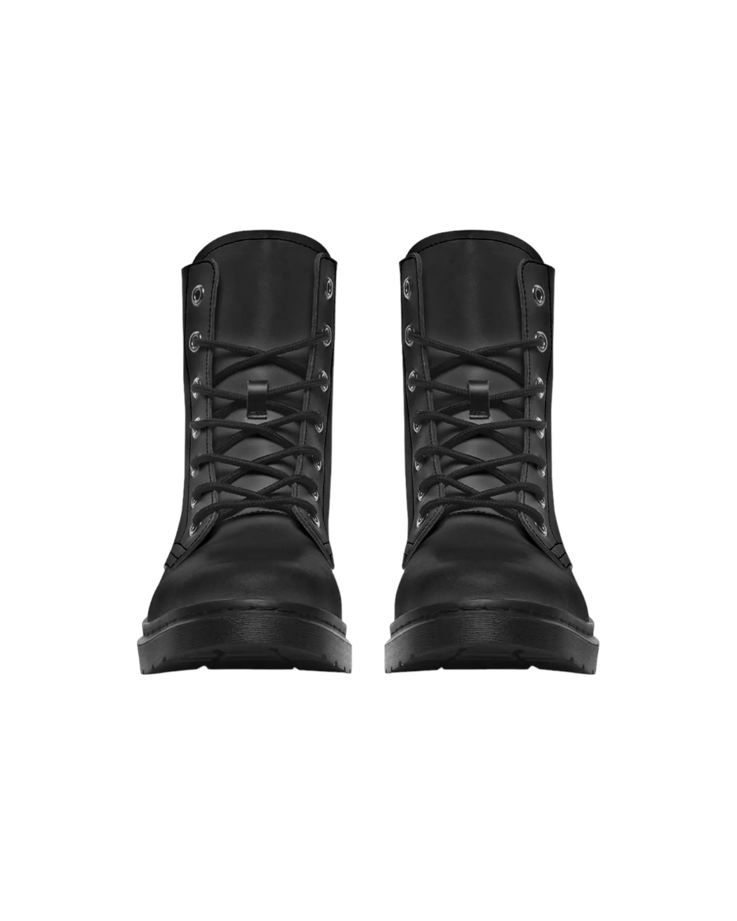 Black Combat Festival Boots