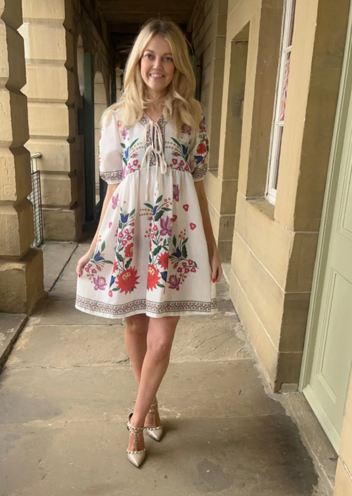 Boho Smock Dress