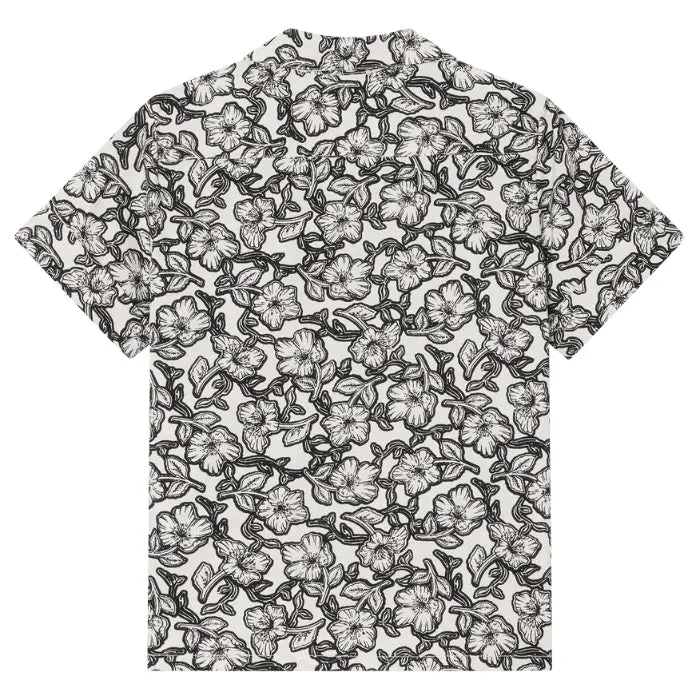 Bonpoint Child Steve Shirt Black Floral