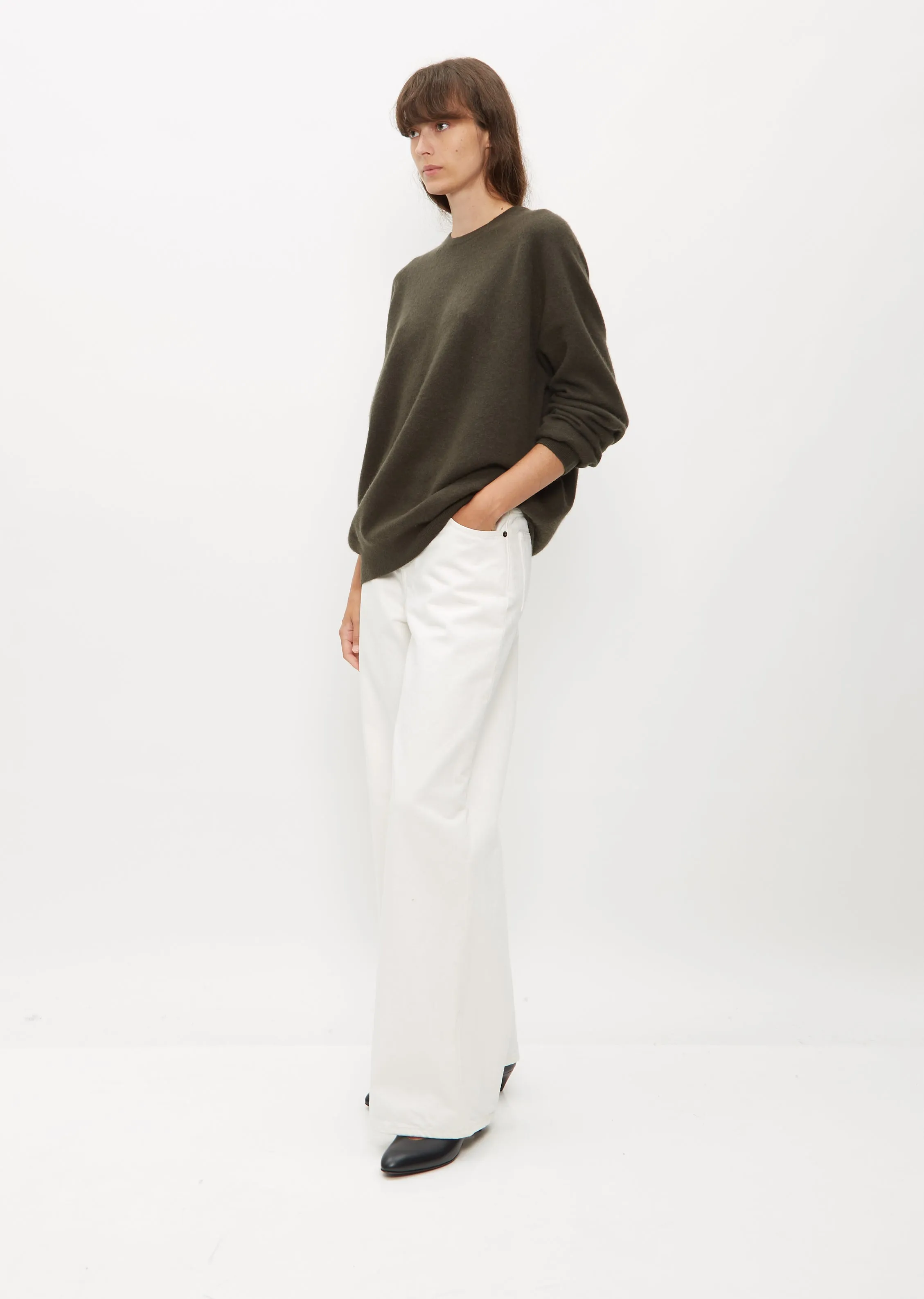 Boyfriend R-Neck Sweater