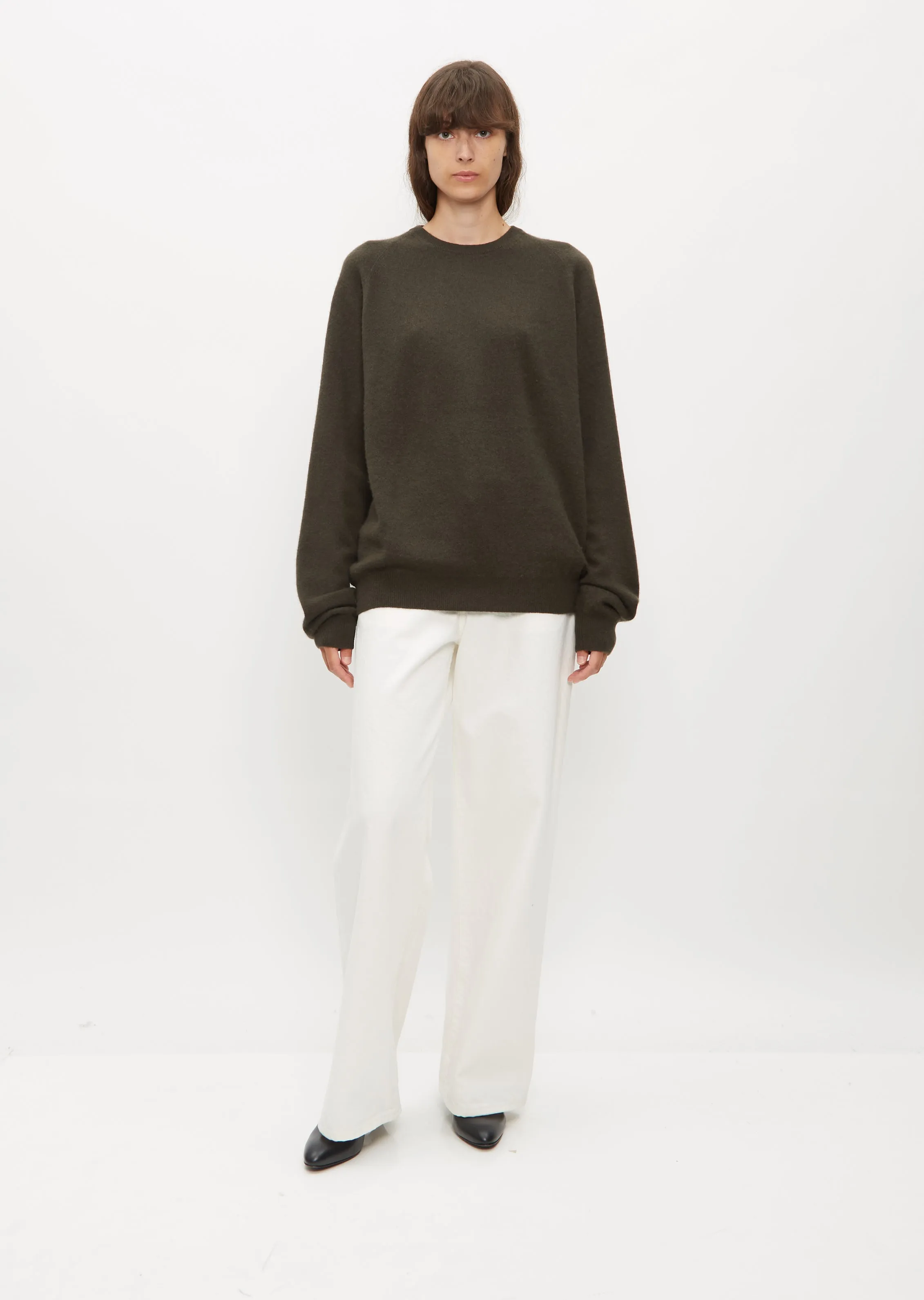 Boyfriend R-Neck Sweater