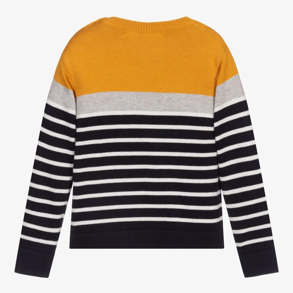 Boys Breton Stripe Sweater