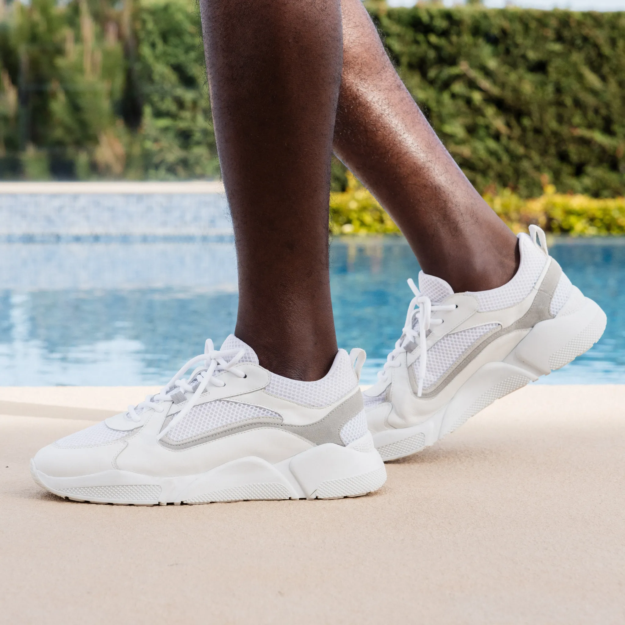 Capo RUNNER Trainer - Triple White