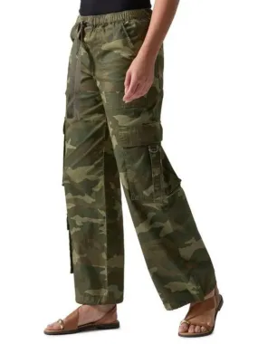 Cargo Parachute Pants Camo