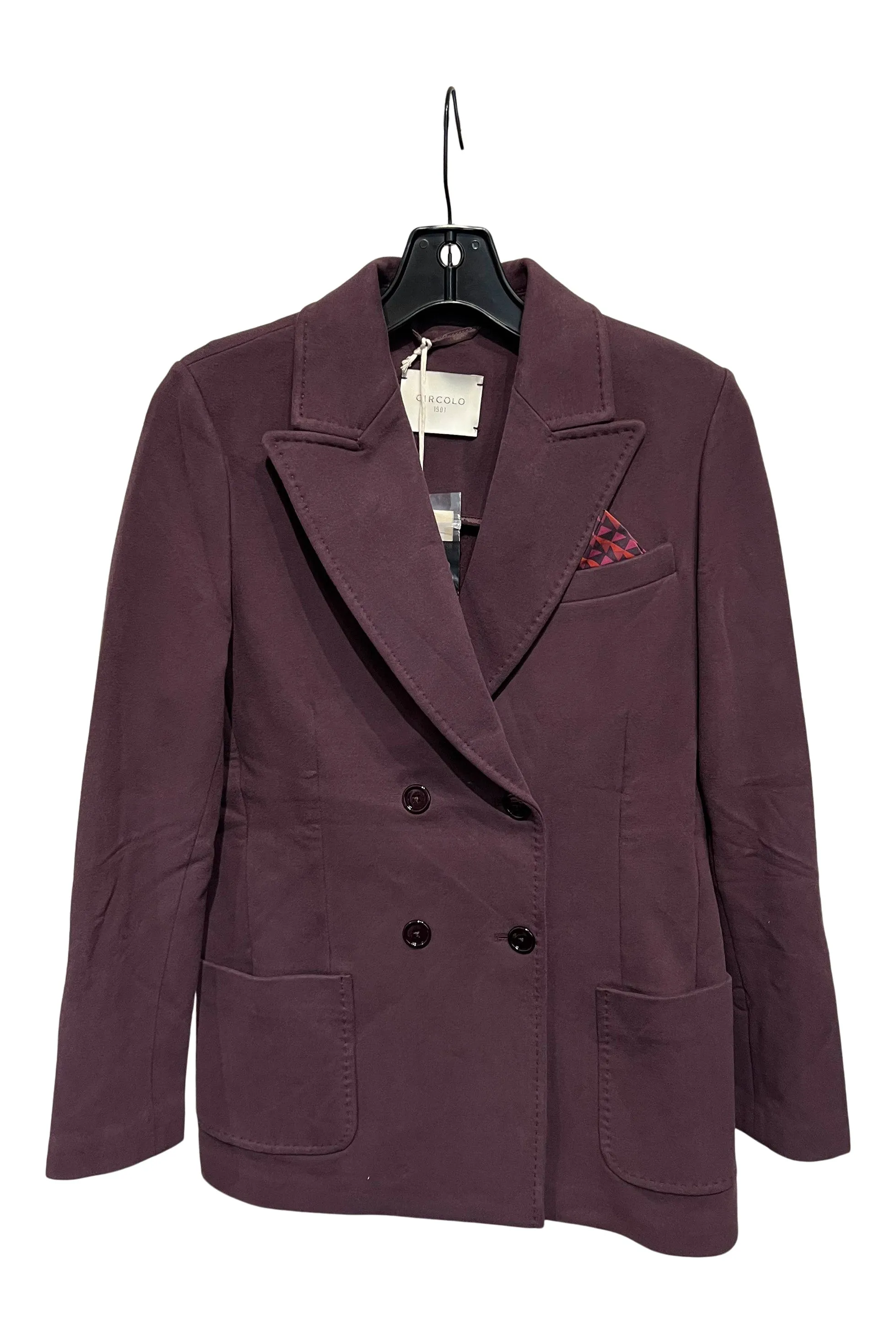 Circolo 1901 Double Breasted Blazer in Chicory