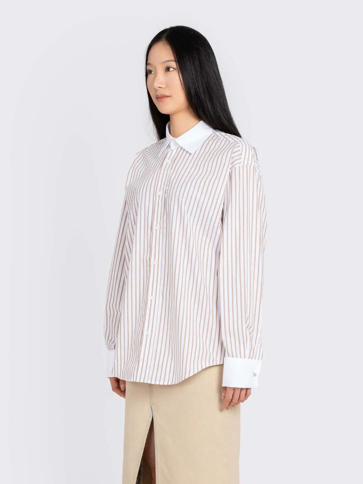 Cotton Tuxedo Shirt - Light