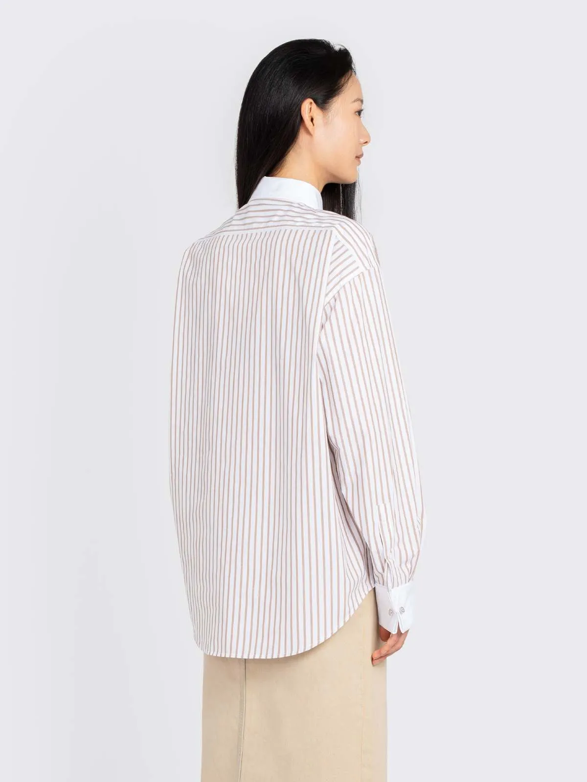 Cotton Tuxedo Shirt - Light