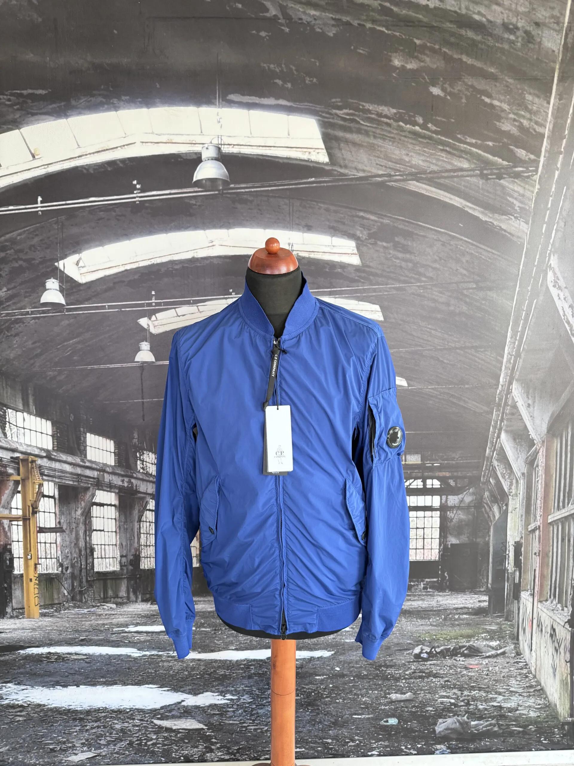 C.P. COMPANY NYCRA R BOMBER JACKET