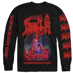 Death Scream Bloody Gore Long Sleeve