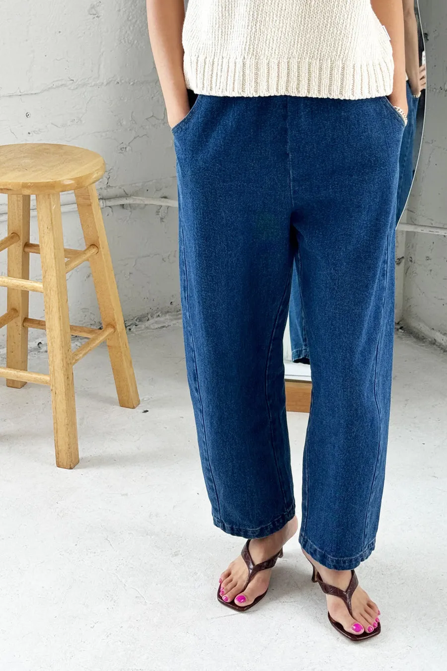 Denim Arc Pant | Le Bon Shoppe