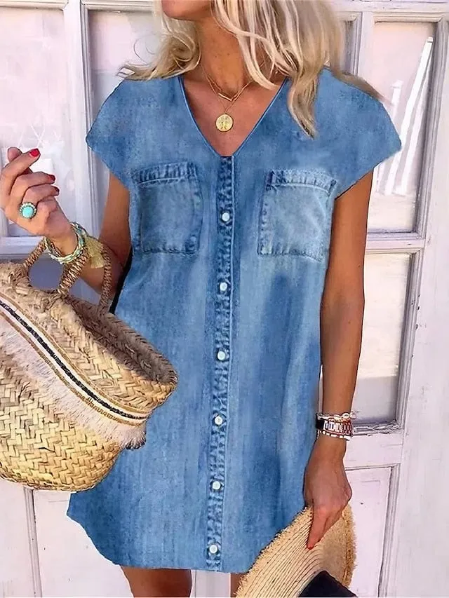 Denim Shirt Dress for Women: Stylish and Versatile Casual Wear