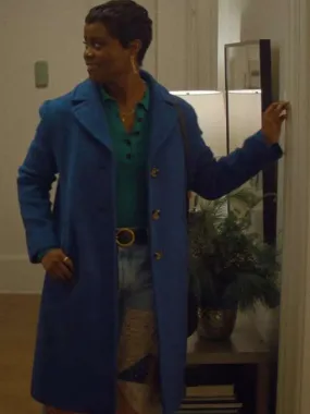 Denée Benton Genie Blue Coat - New American Jackets