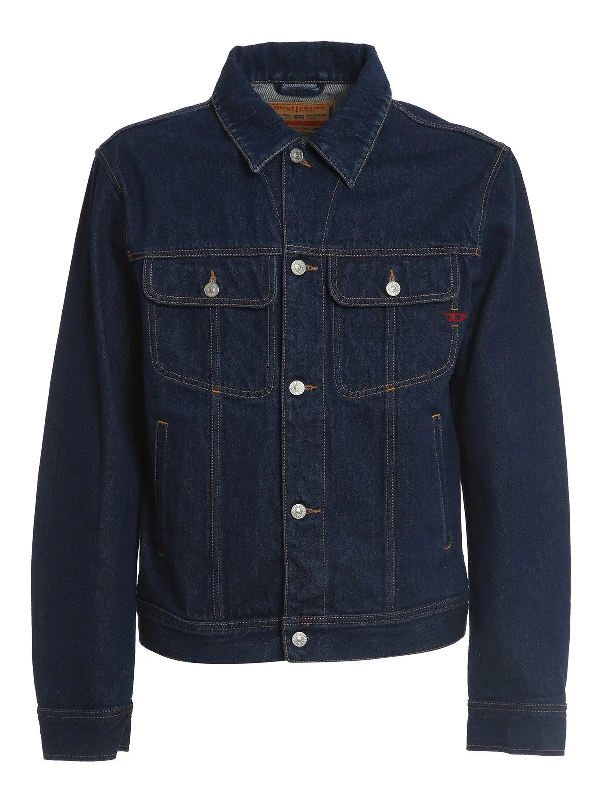 Diesel Buttoned Up Denim Jacket