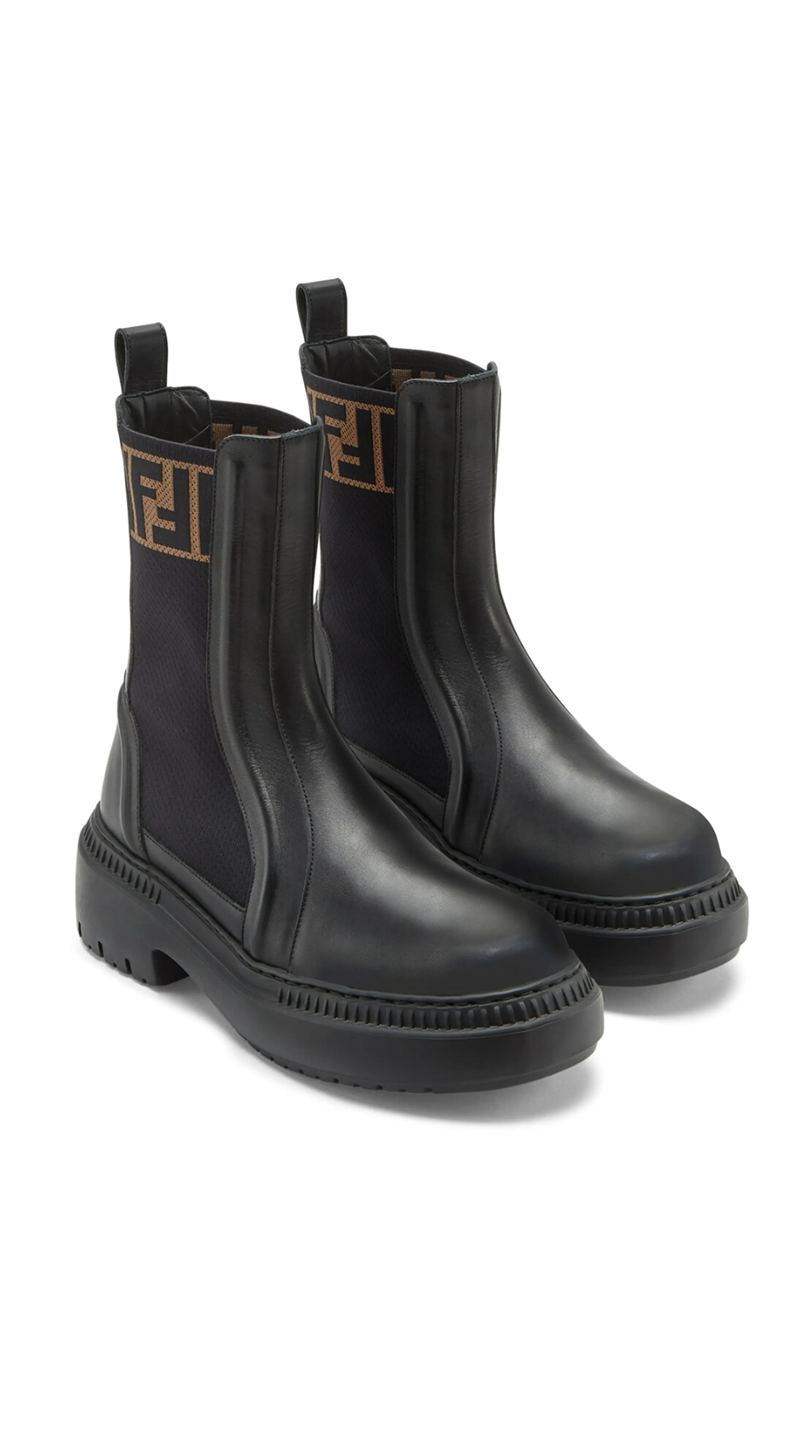 Domino Biker Boots - Black