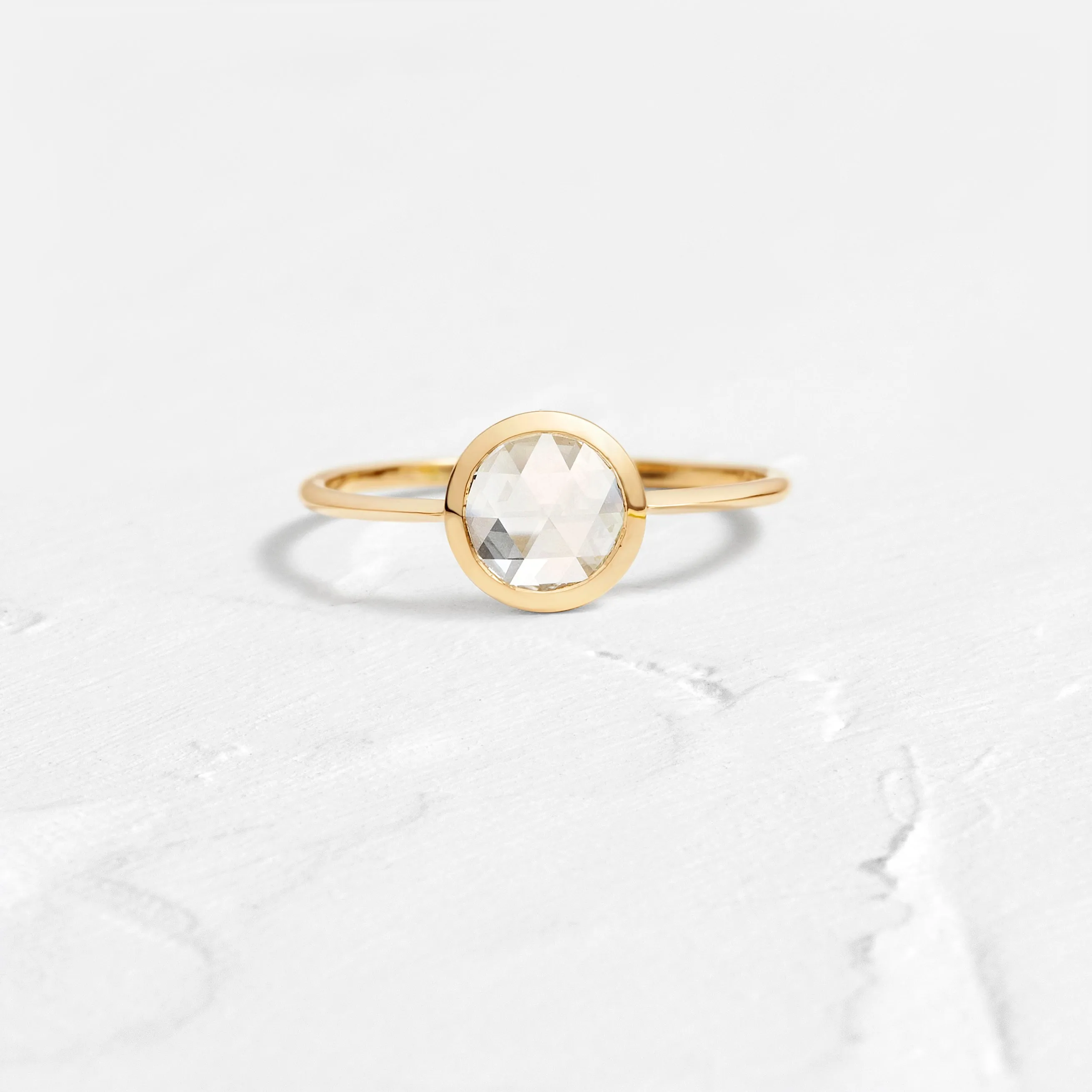 Edifice Ring, Rose Cut