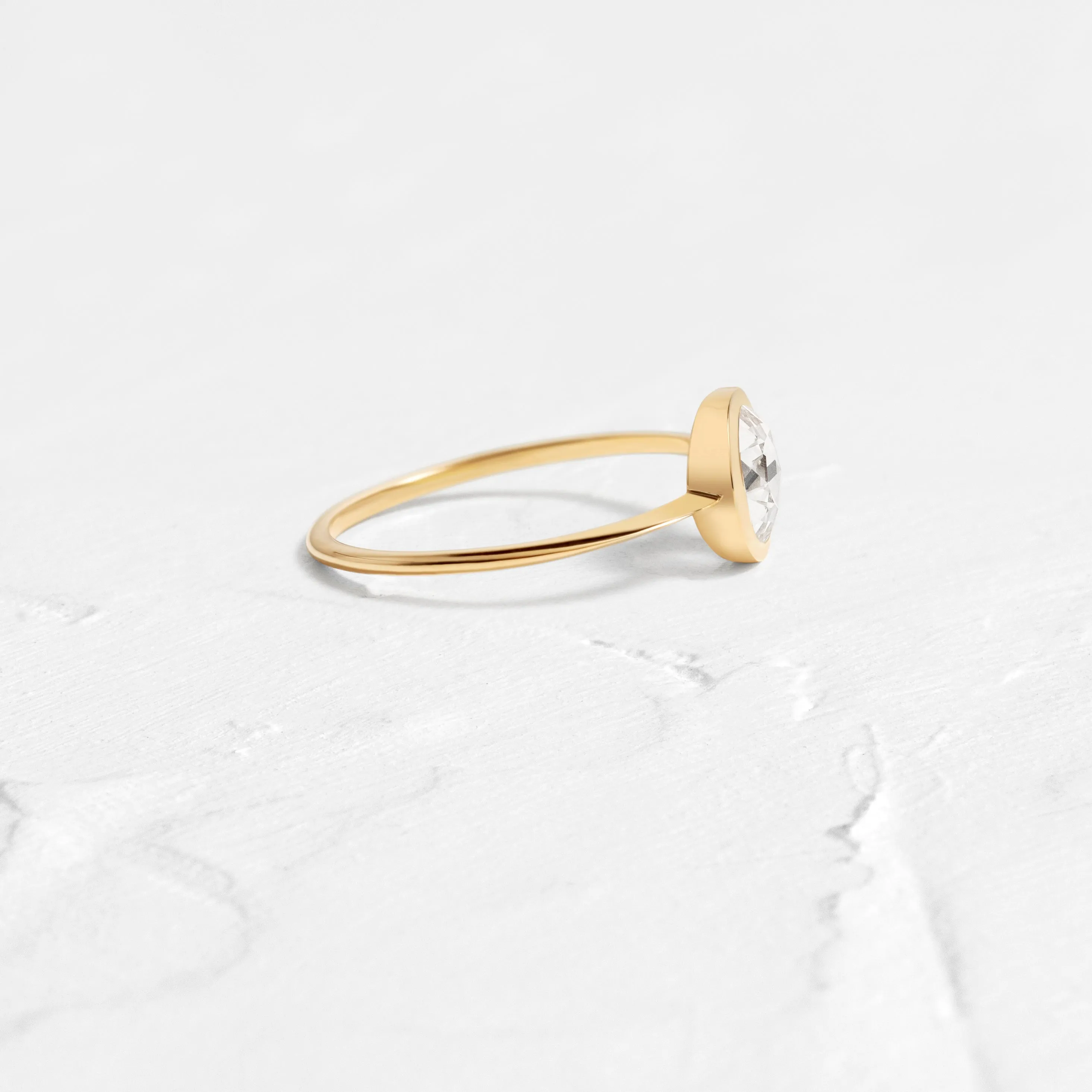 Edifice Ring, Rose Cut