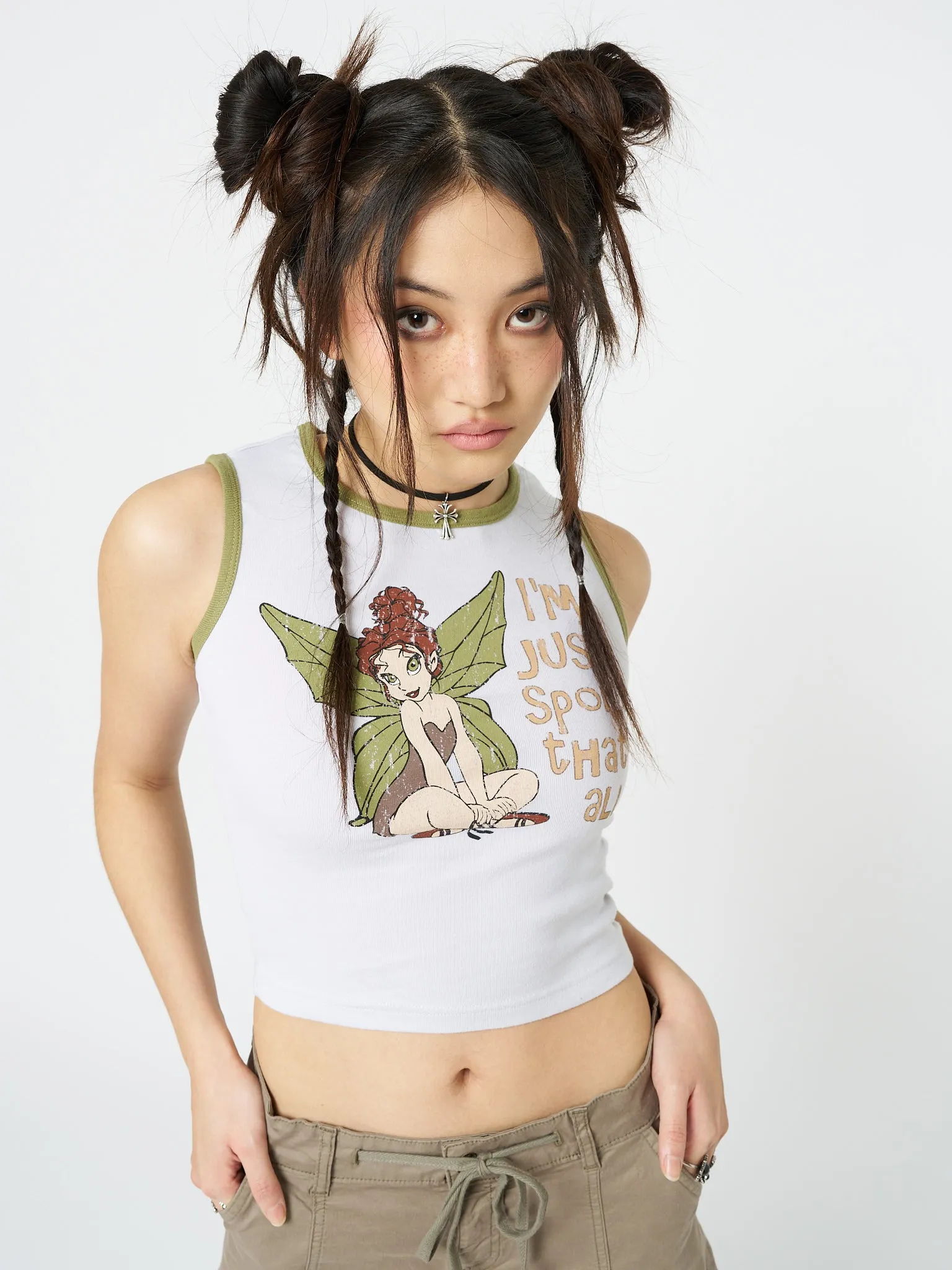 Ember Fairy Graphic Vest Top