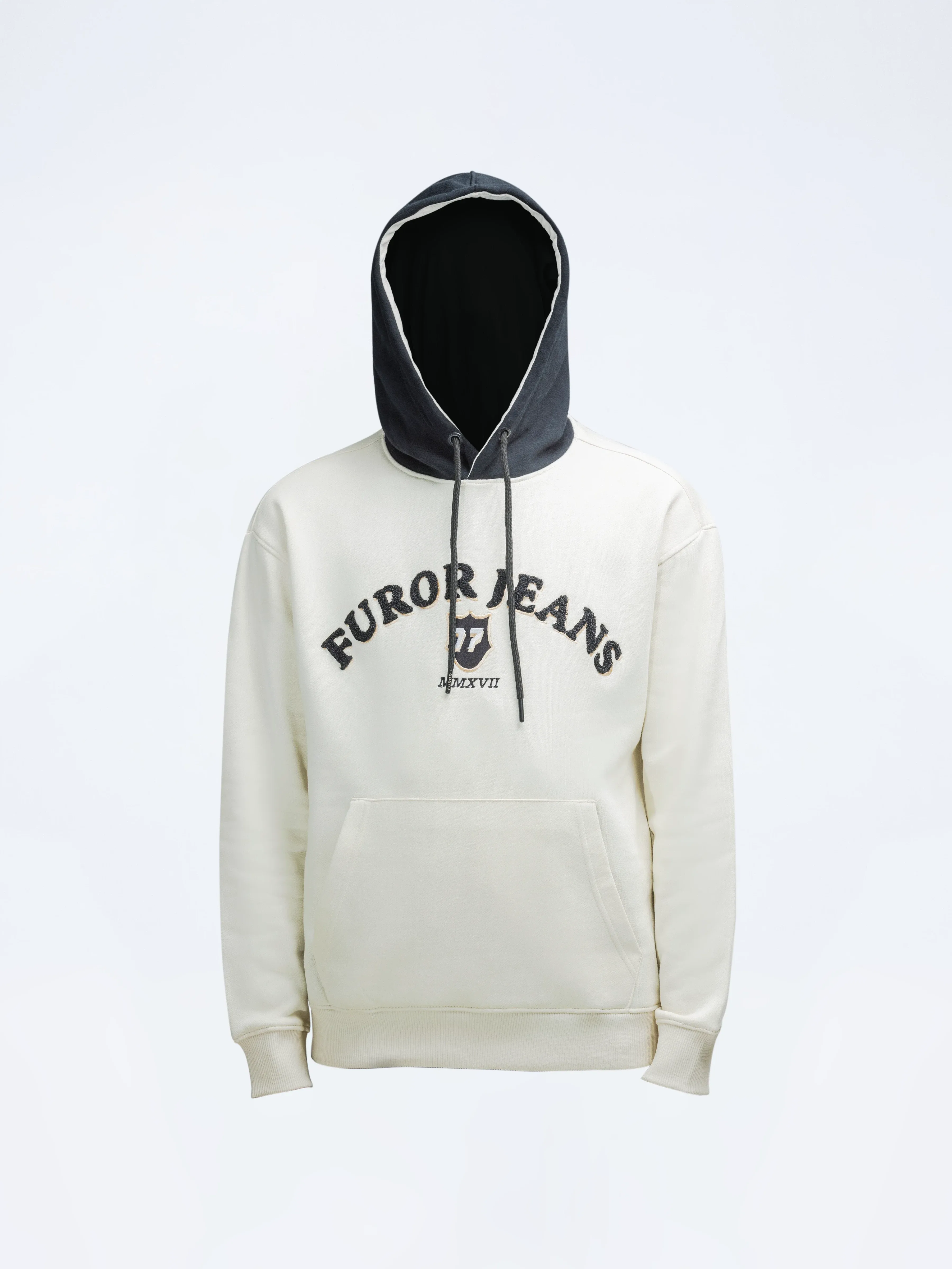 Embroidered Pullover Hoodie - FMTH24-027