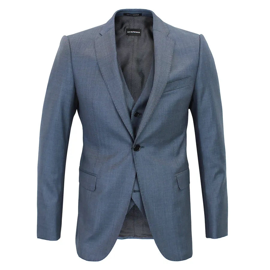 Emporio Armani - M-Line 3 Piece Suit in Teal