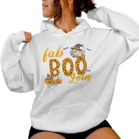 Faboolous Nicu Nurse Boo Halloween Fabulous Nurse Costume Women Hoodie