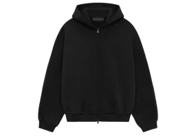 Fear of God Essentials Heavy Fleece Fullzip Hoodie Black