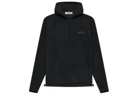 Fear of God Essentials Polar Fleece Half Zip Hoodie Iron