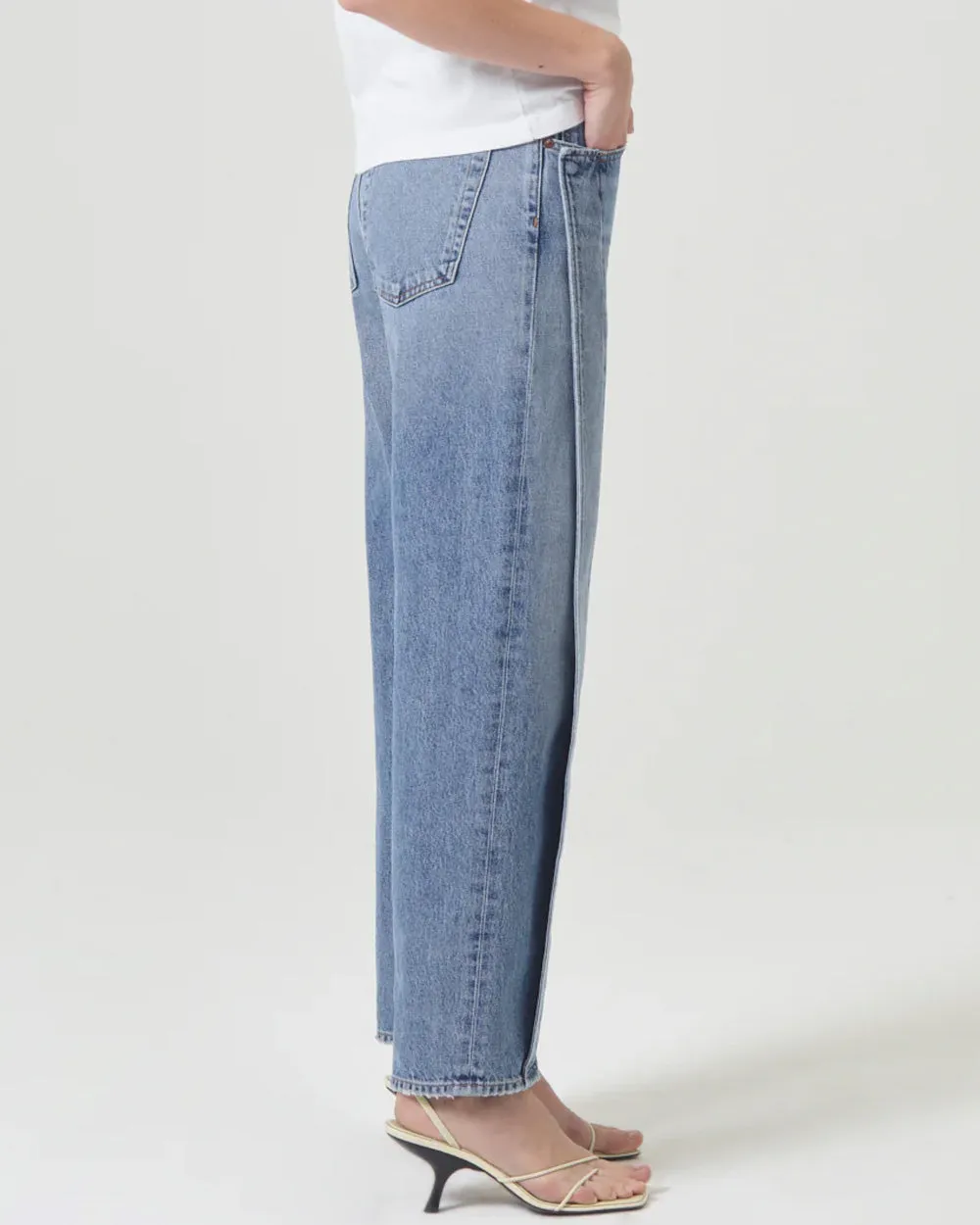 Fold Seam Jean in Navigate