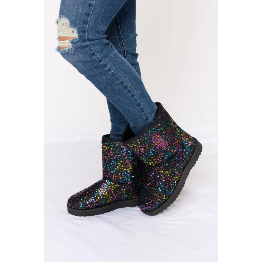 Forever Link Sequin Thermal Flat Boots