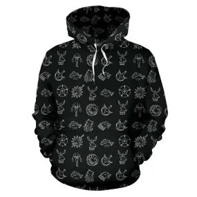 Game Of Thrones All Over Print Hoodie