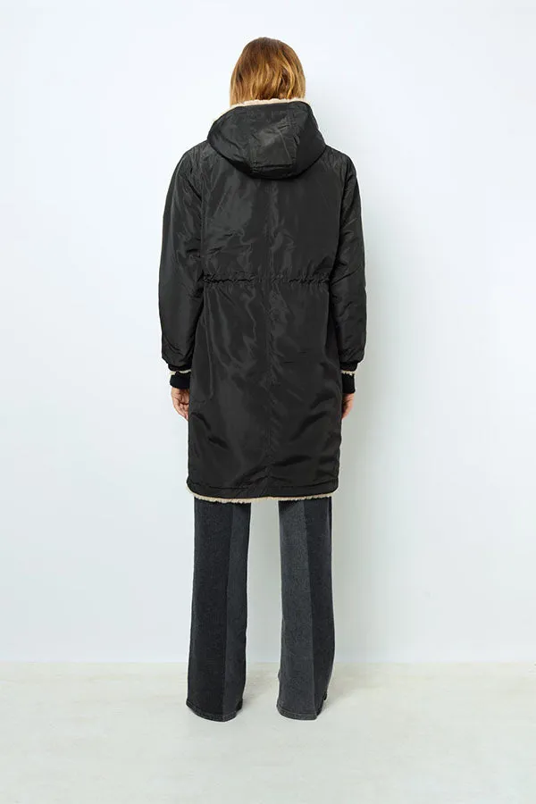 Gerard Darel LAURE MID LENGTH REVERSIBLE PARKA