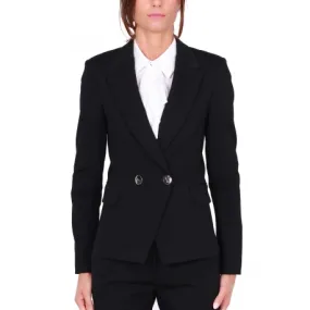 GIACCA BLAZER DOPPIOPETTO, NERO