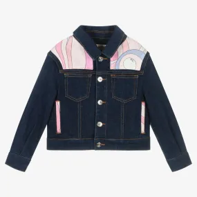 Girls Blue Denim Jacket 