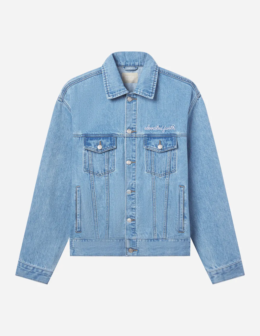 God of Miracles Denim Jacket