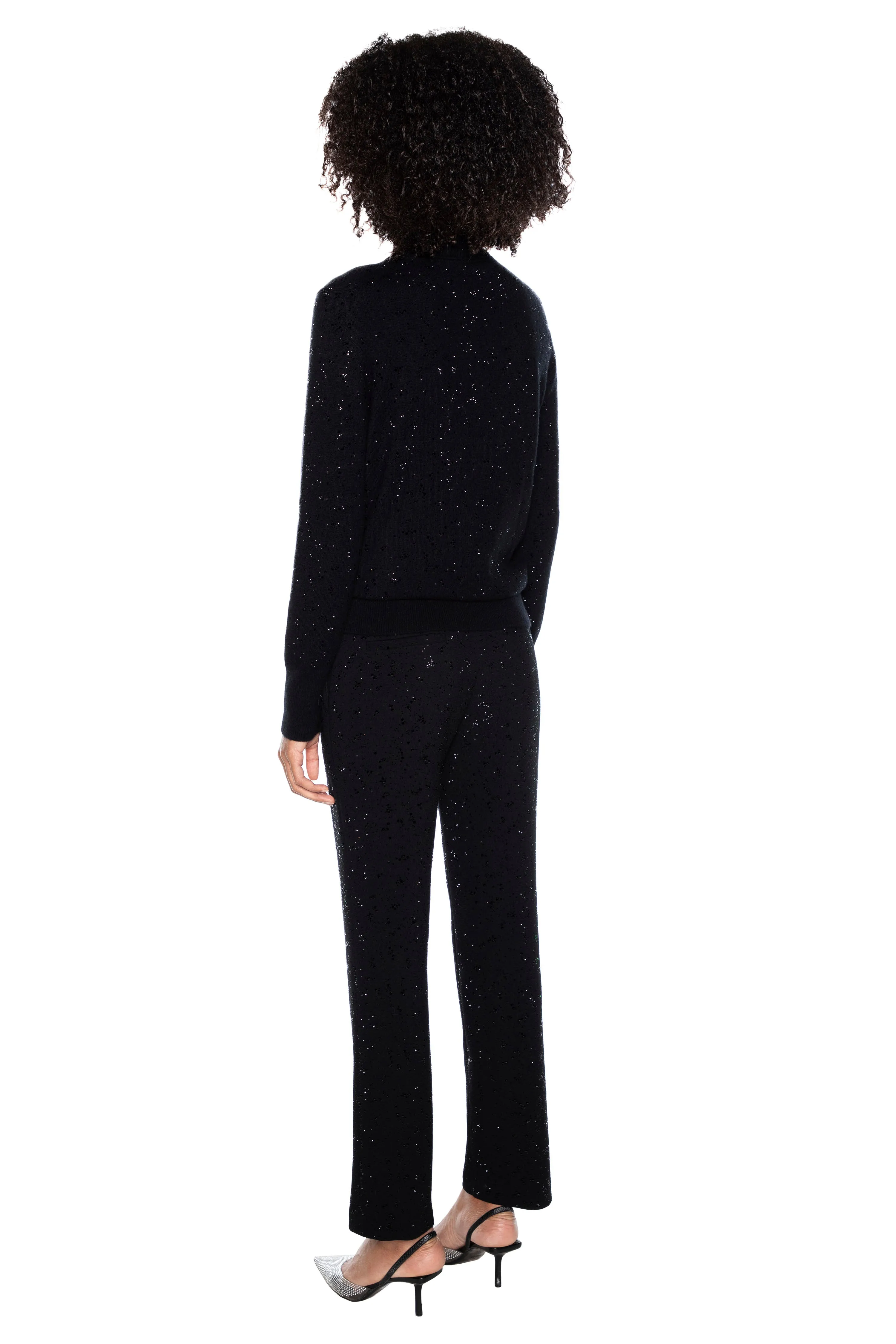 'HEAVY STARDUST' CASHMERE TURTLENECK SWEATER