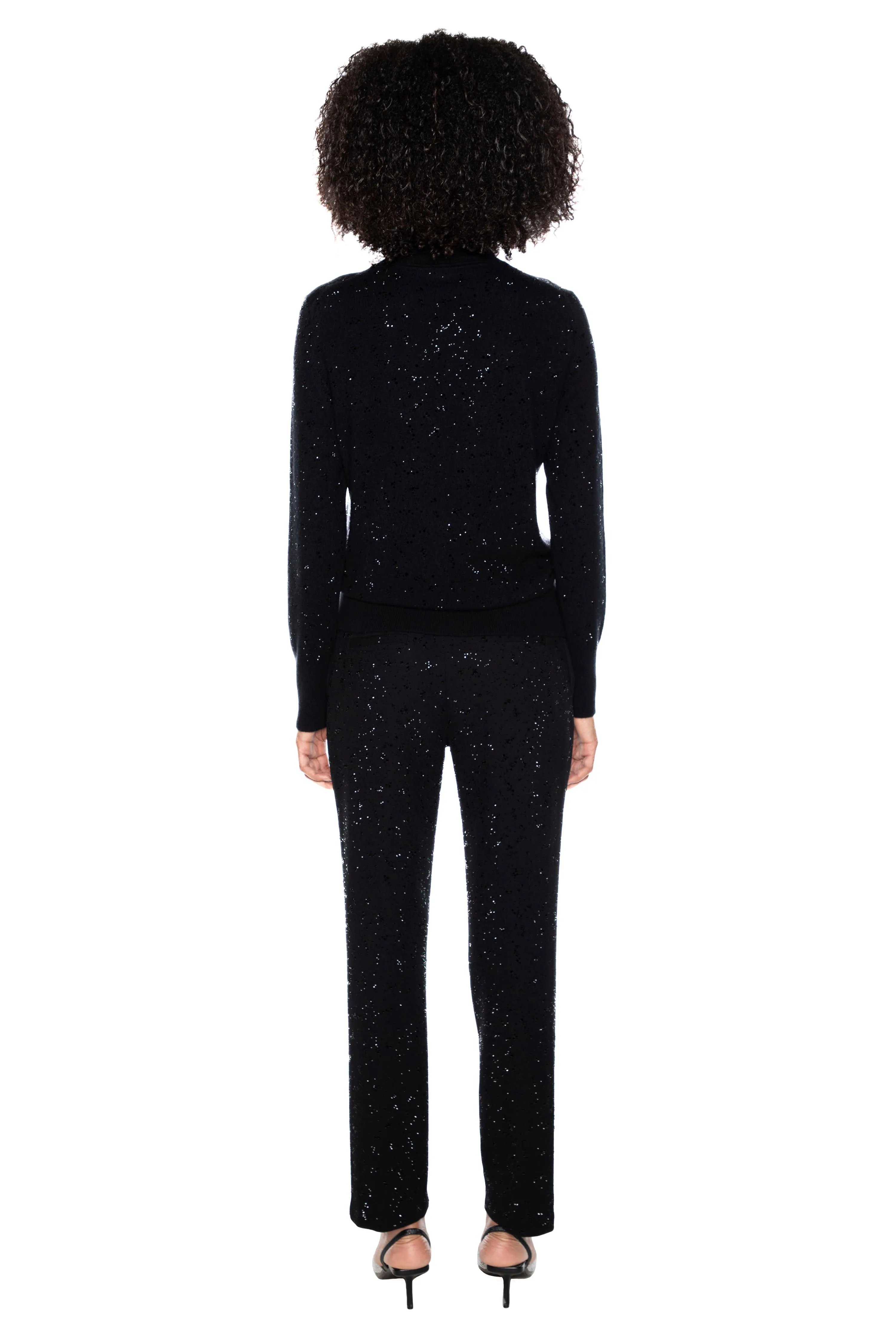 'HEAVY STARDUST' CASHMERE TURTLENECK SWEATER