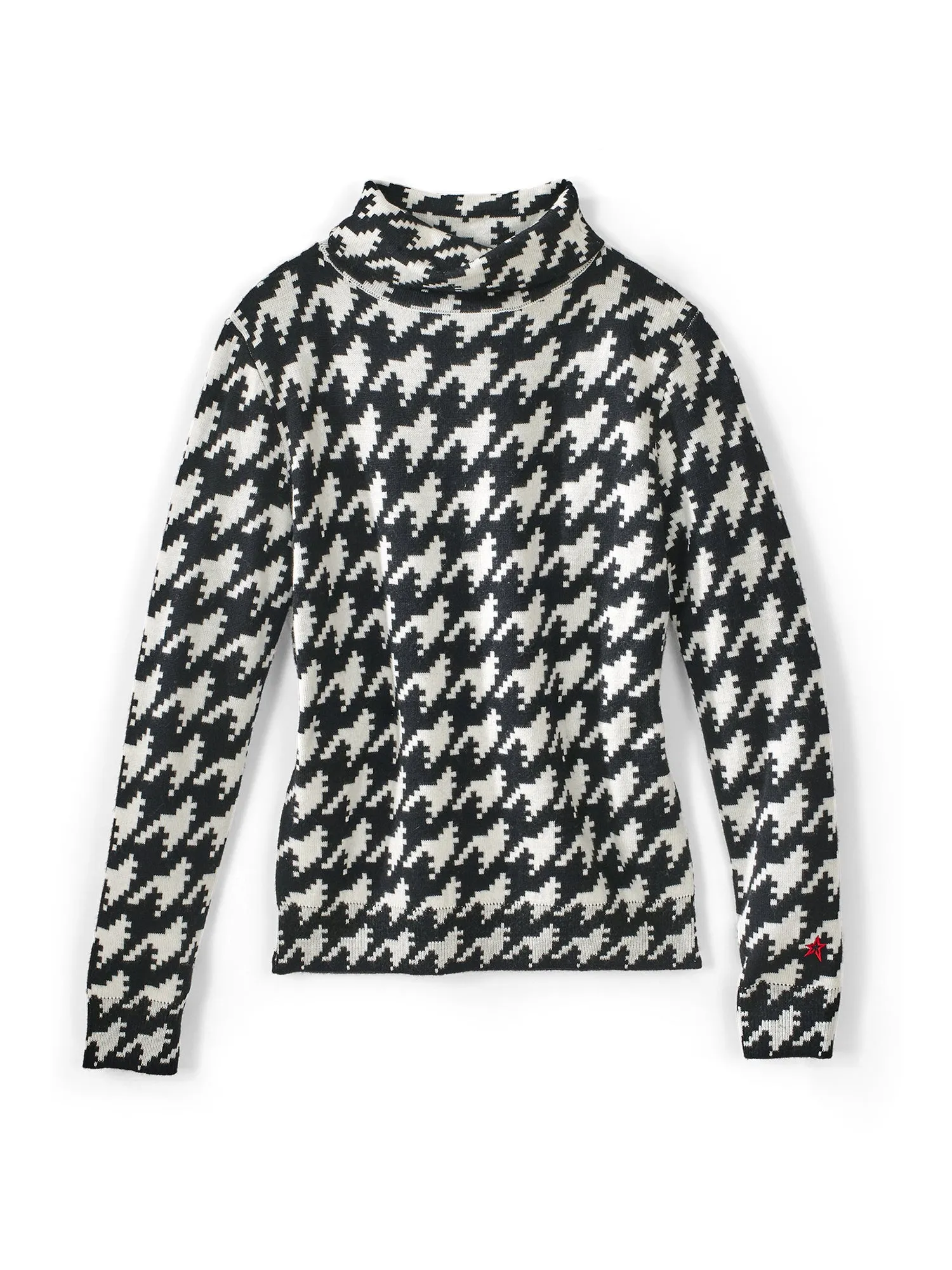 Houndstooth Ski Sweater