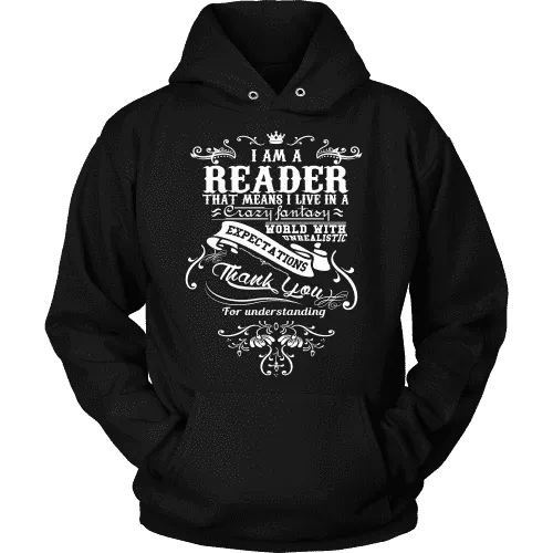 I am a reader Hoodie