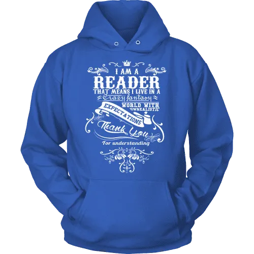 I am a reader Hoodie