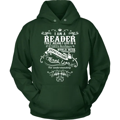 I am a reader Hoodie