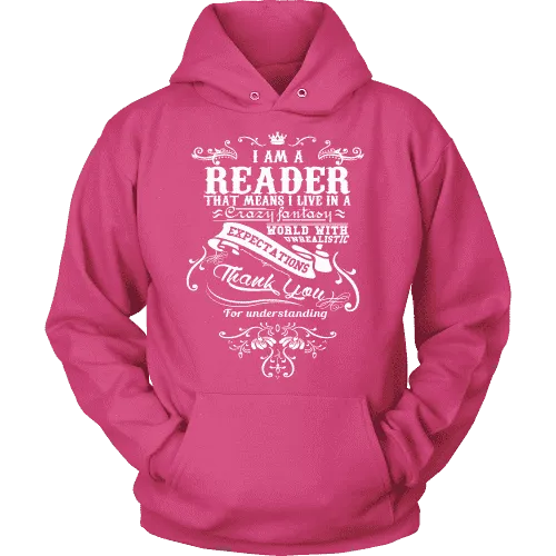 I am a reader Hoodie